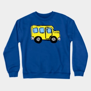 School Bus Crewneck Sweatshirt